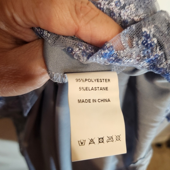 Mosy Floral Lace Maxi Dress Size S Formal Wedding, Prom, Coctail - Picture 9 of 9